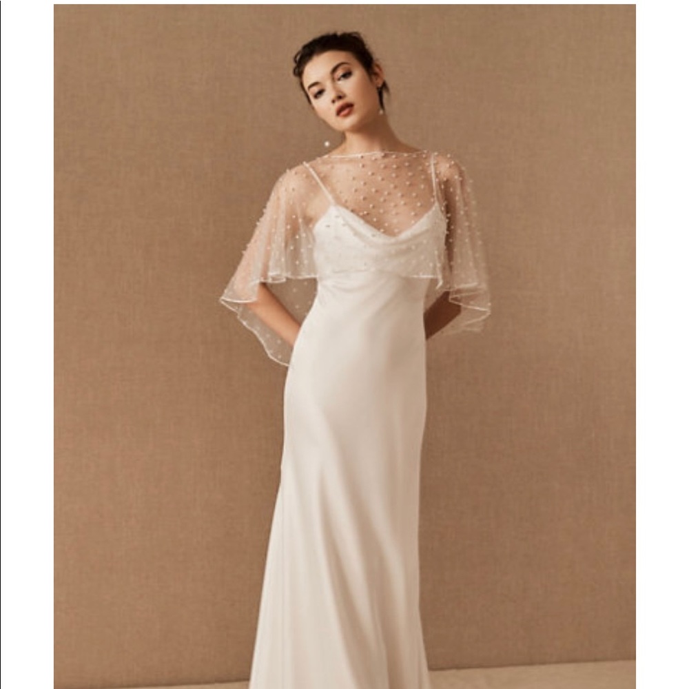 Anthropologie Pearl cape